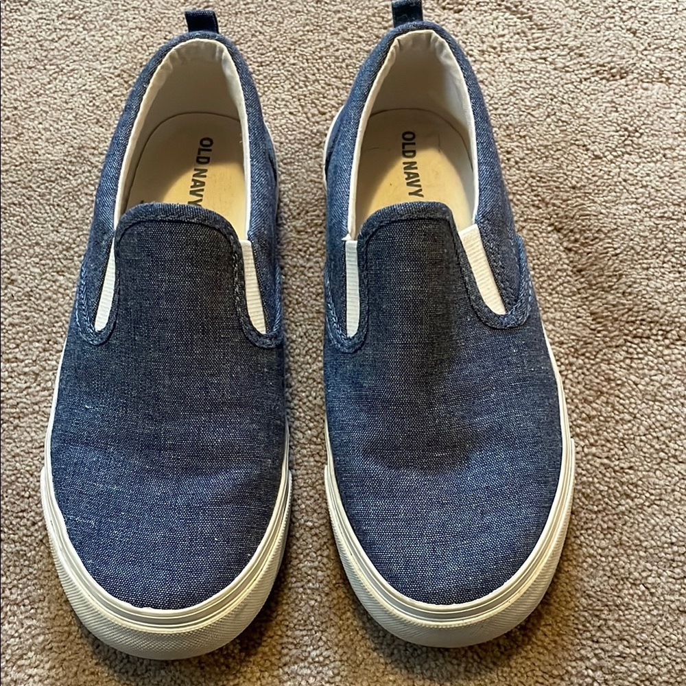 Old Navy Blue Slip-On Sneakers